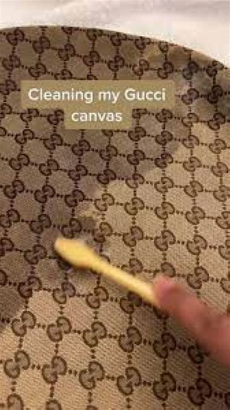 gucci eraser|cleaning a gucci bag.